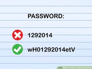 គម្រូ Password ដែលខ្លាំង